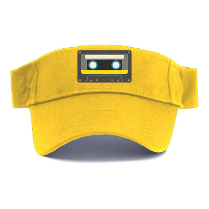 Retro 80s Cassette Black Hat