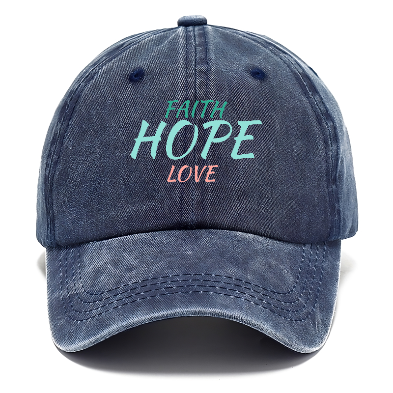 faith hope love Hat