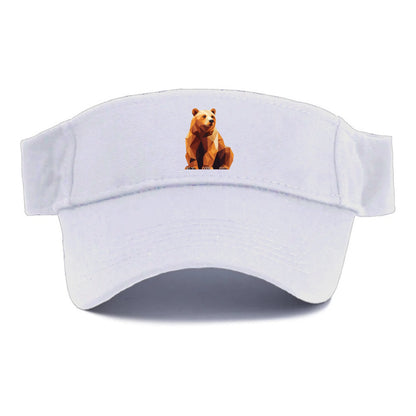 Geometric Bear in Rest Hat