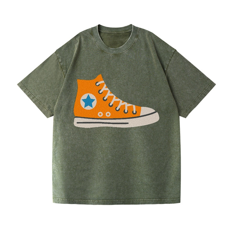 Retro 80s Converse Shoe Orange Hat