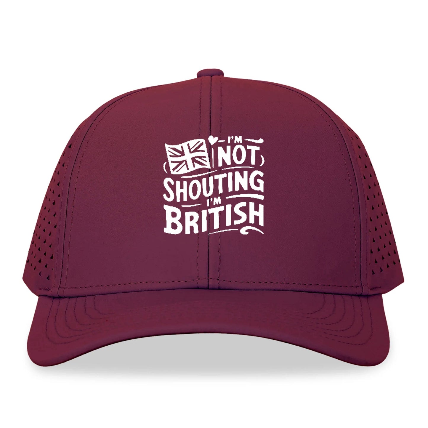 i'm not shouting i'm british Hat