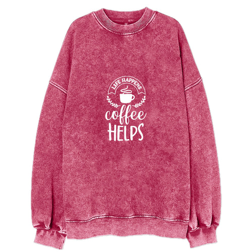 Caffeine Chronicles: Exploring Life's Potent Brew Vintage Sweatshirt