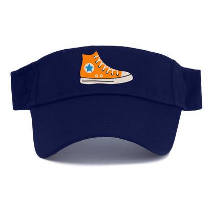 Retro 80s Converse Shoe Orange Hat