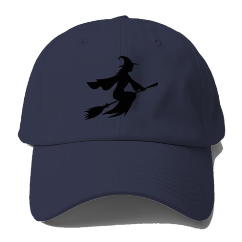 202308151409 Witch On Broom 3 Baseball Cap For Big Heads