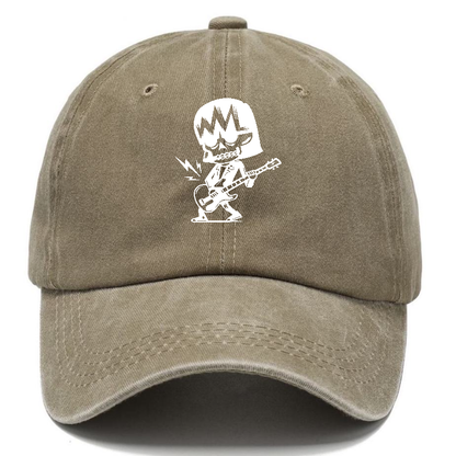 Skeleton Rock Guitar Hat