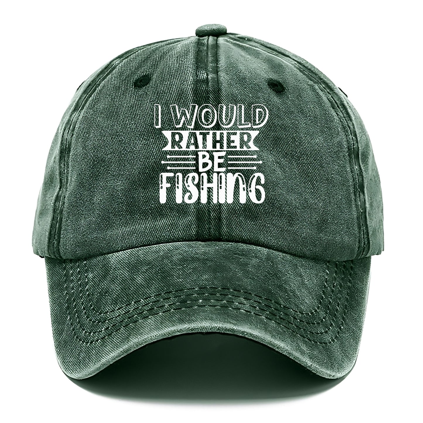 i would rather be fishing Hat