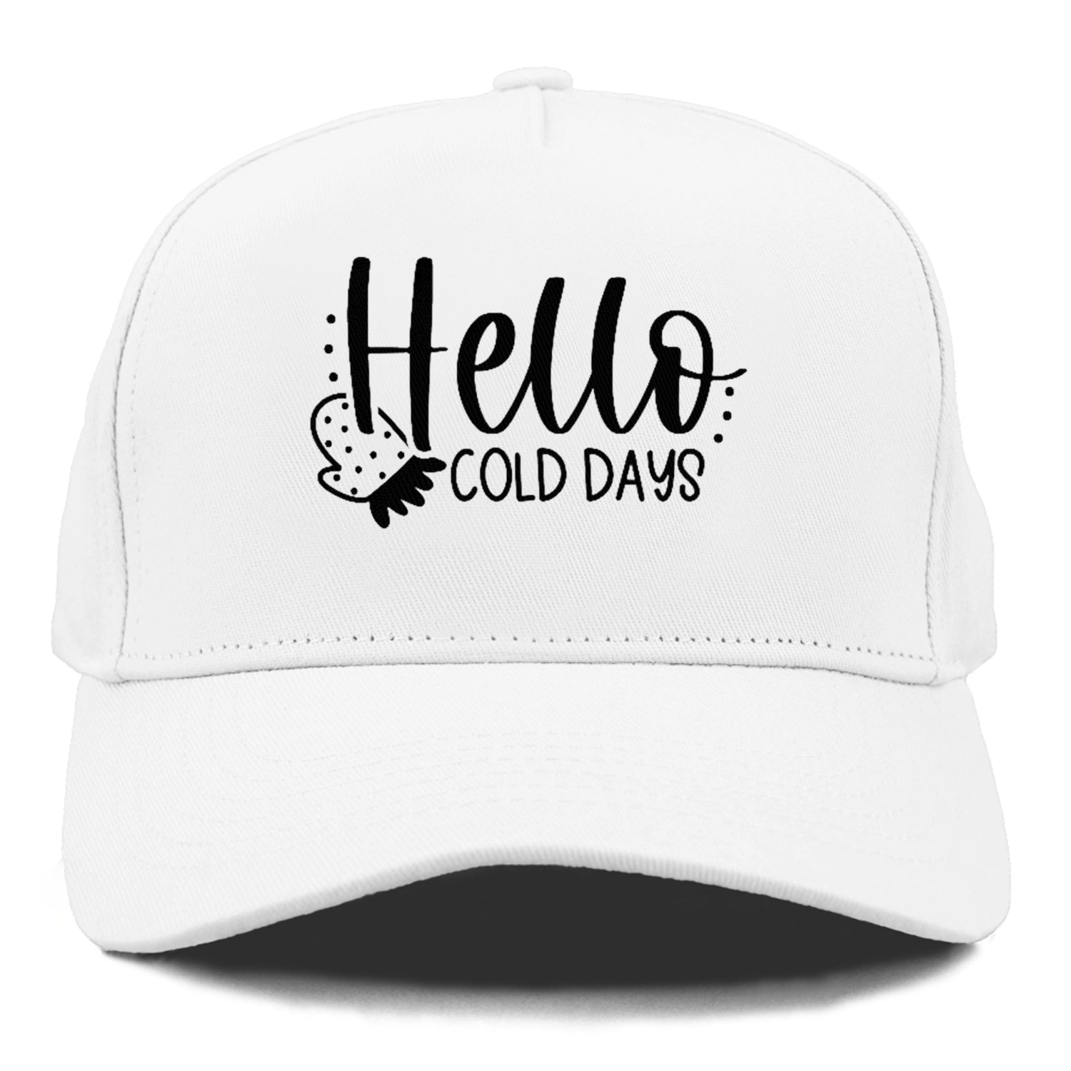 hello cold days Hat