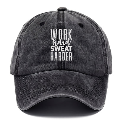 Work Hard Sweat Harder  Hat