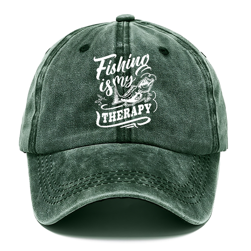 Fishing Is My Therapy Classic Cap