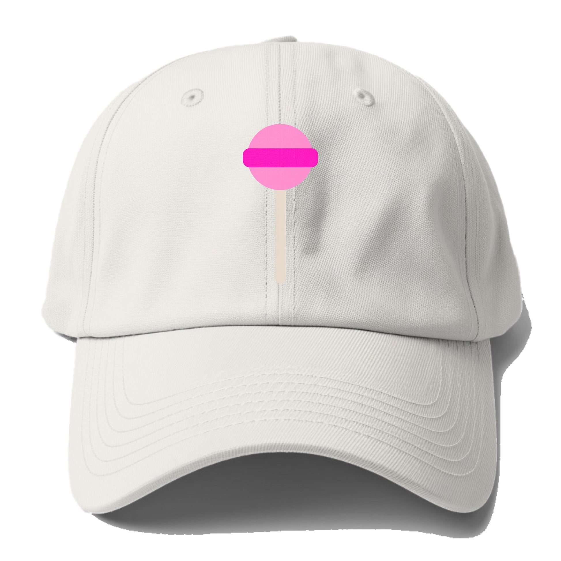 Retro 80s Lollipop Pink Hat