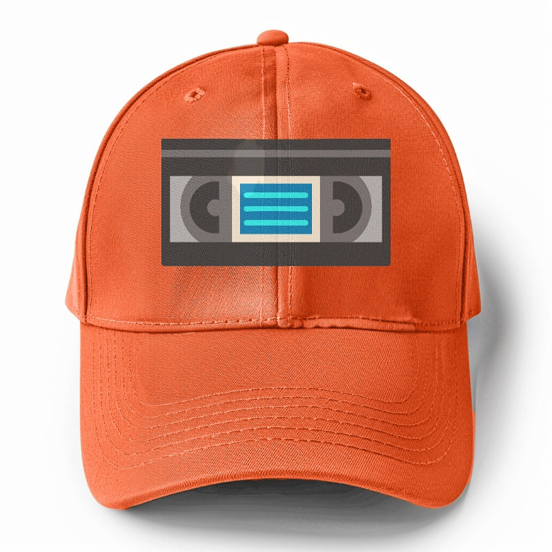 Retro 80s VHS Tape Blue Hat