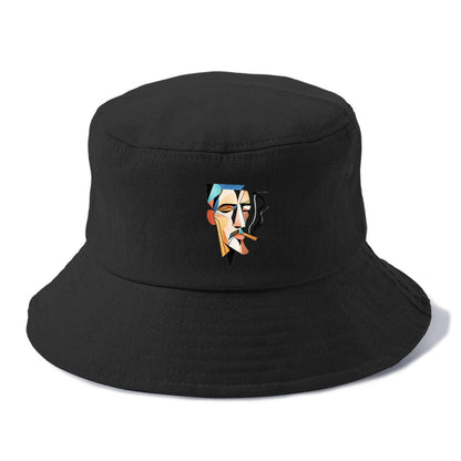 Abstract Smoking Man Hat