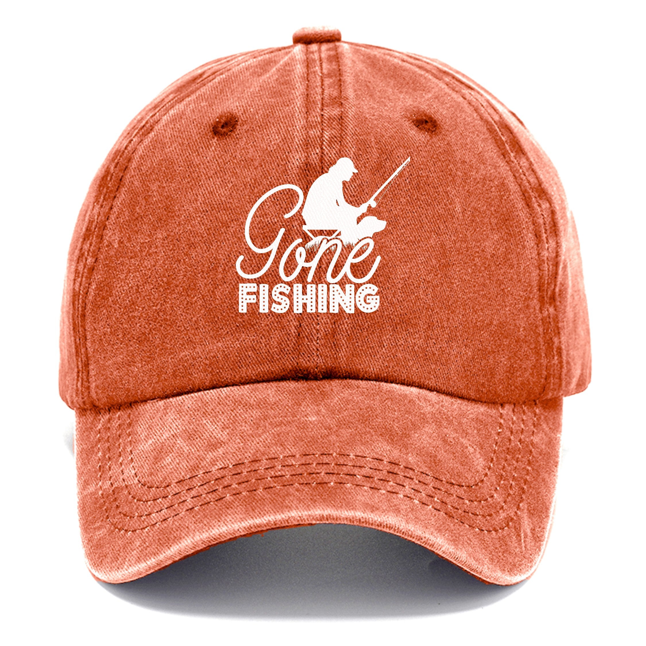 Gone fishing' Baseball Cap