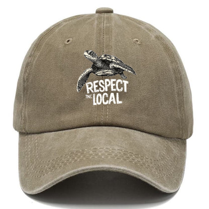 respect the local  Hat