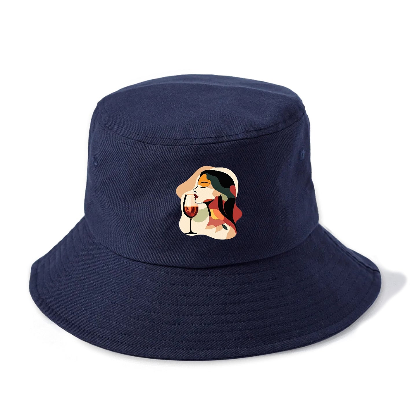 Abstract Wine Savor Hat