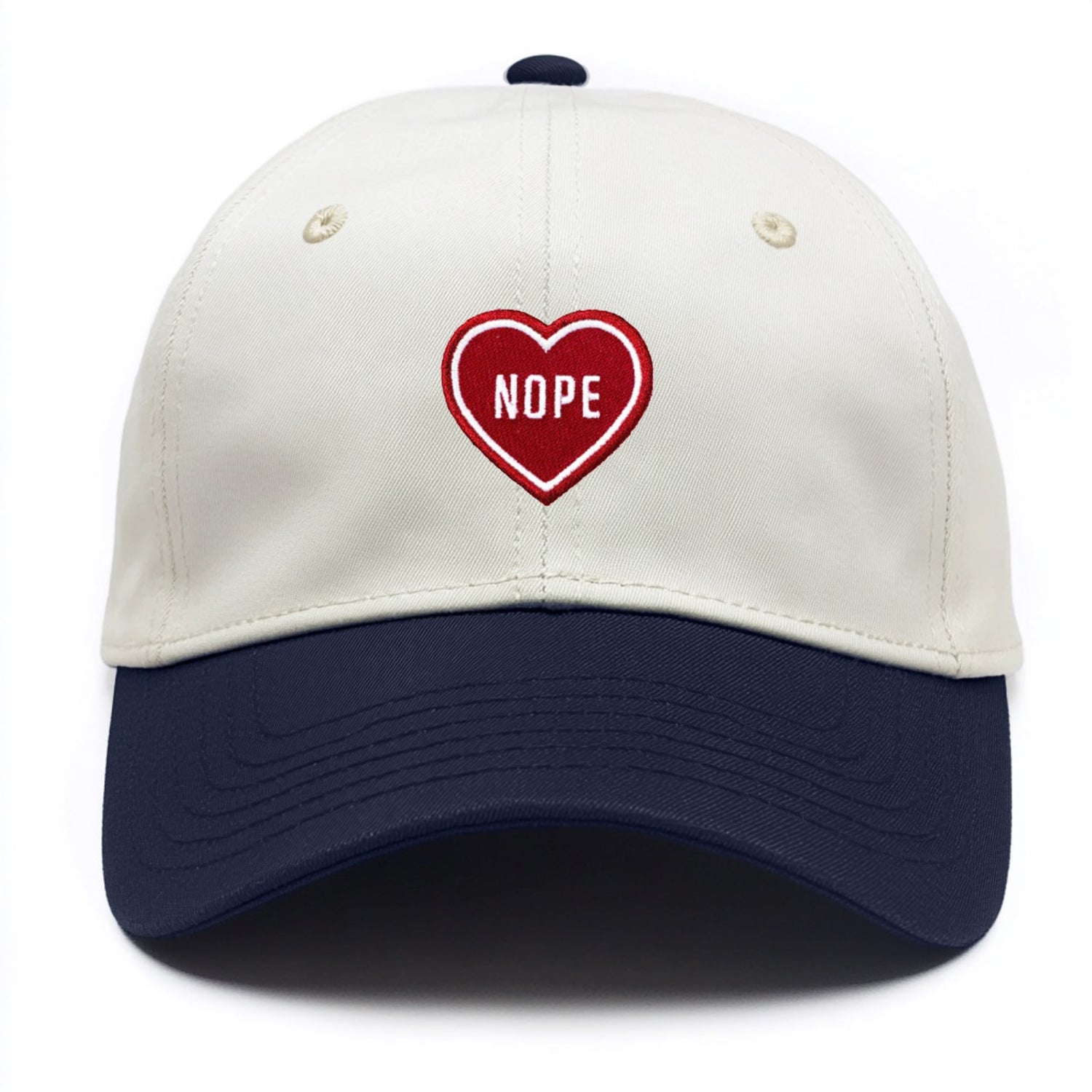 nope heart Hat