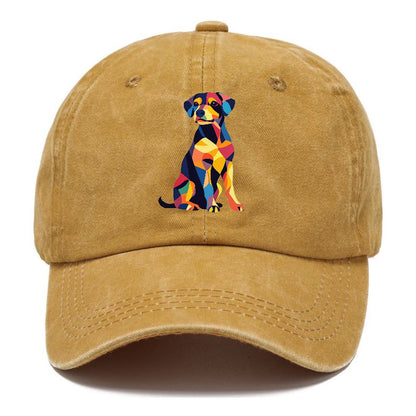 Abstract Elegance Colorful Dog Hat