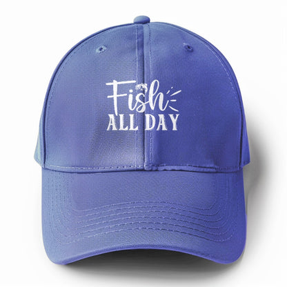 fish all day Hat