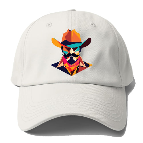 Geometric Cowboy Bold And Modern Baseball Cap