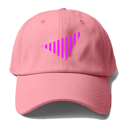 Retro 80s Triangle Purple Hat