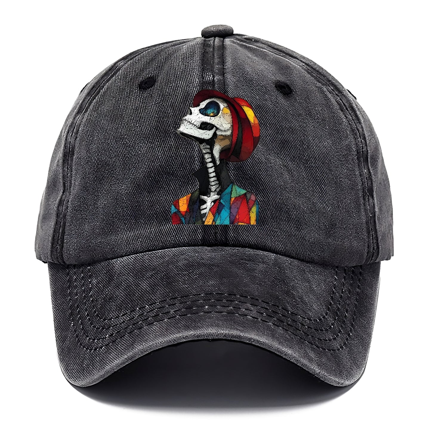 Colorful Skeleton  Hat