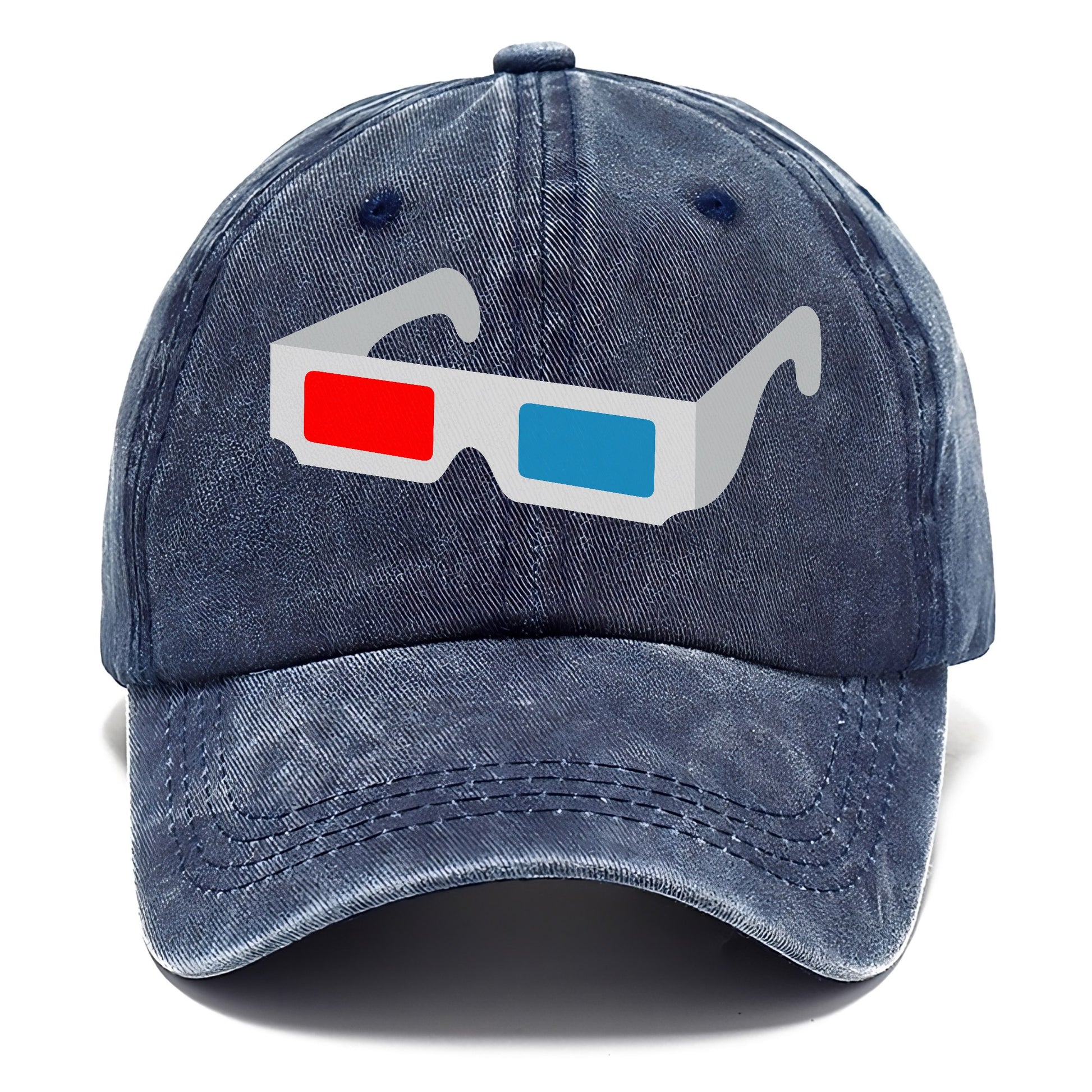 Retro 80s 3D Glasses Hat