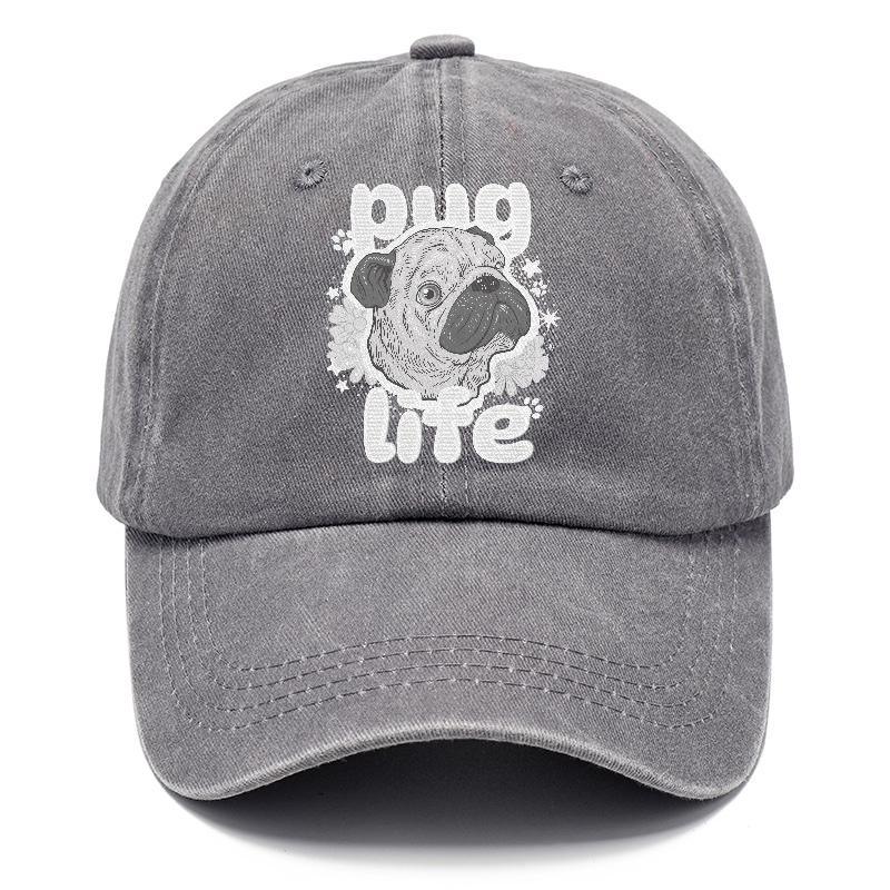 Pug Life: Embrace the Canine Charm with this Playful Hat - Pandaize