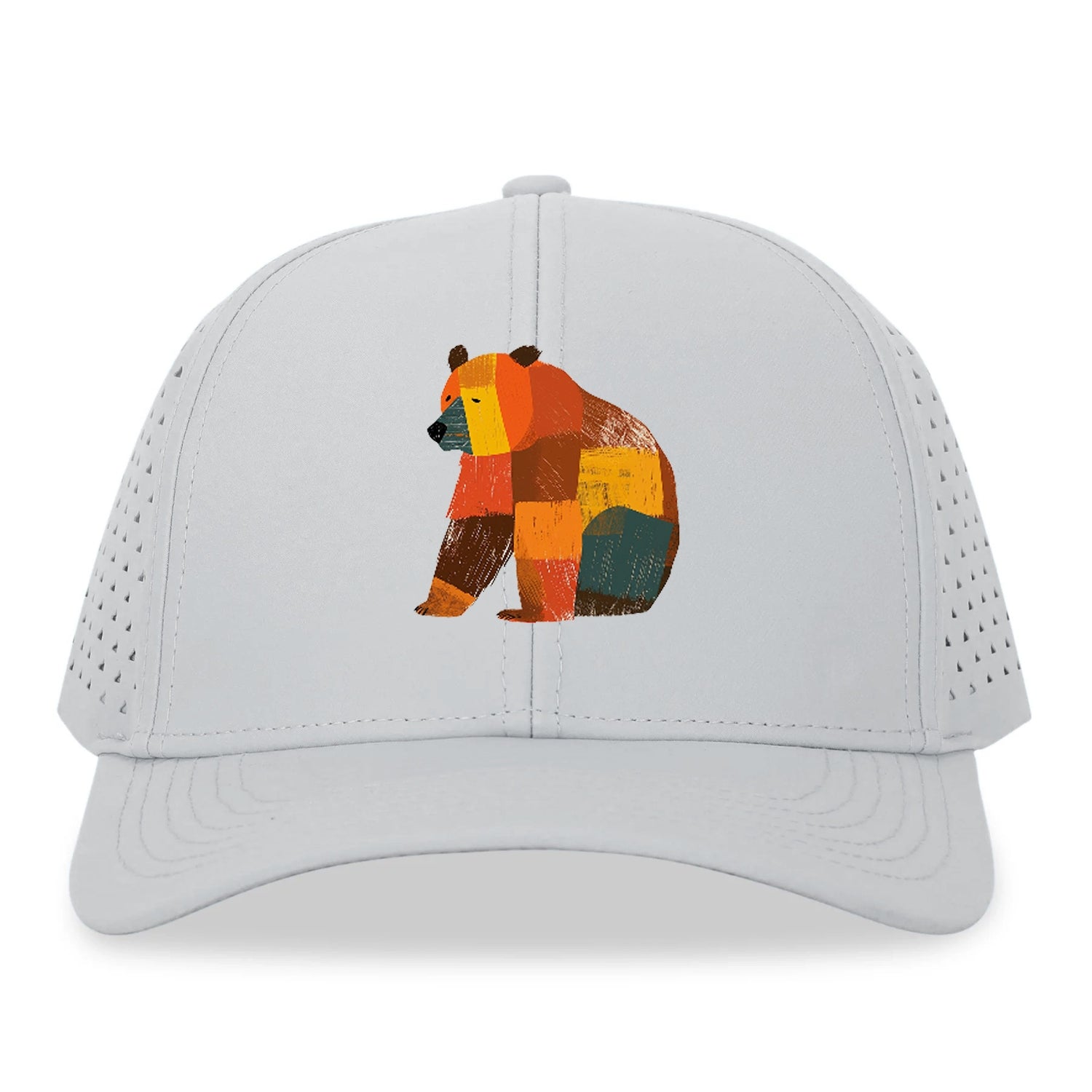 Patchwork Bear Hat