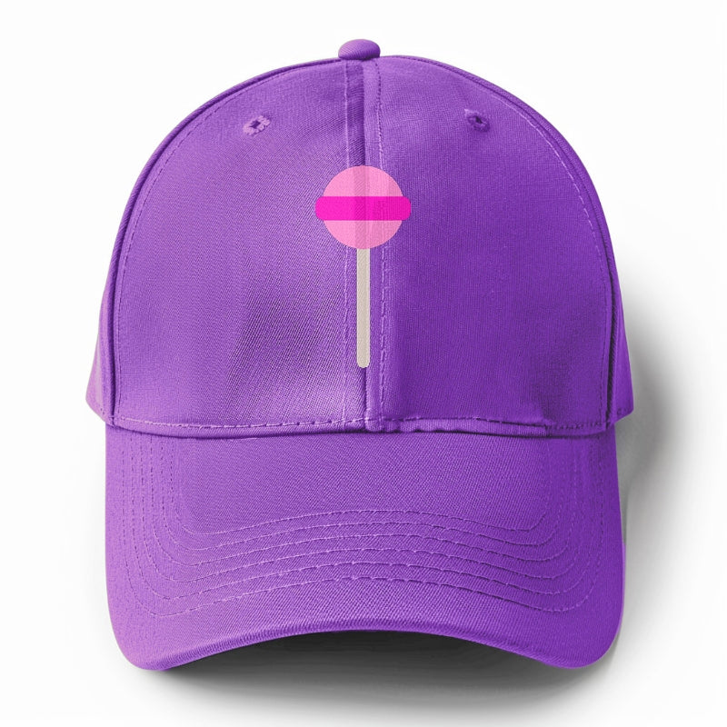 Retro 80s Lollipop Pink Hat