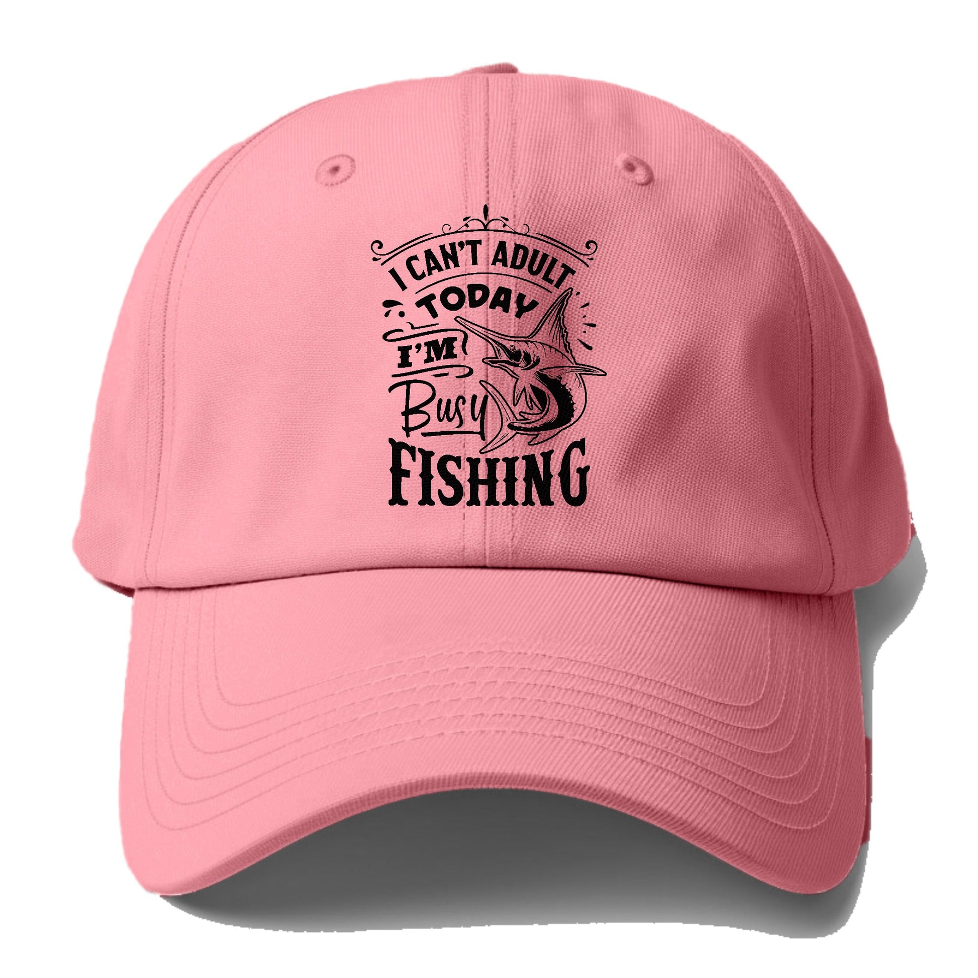 I cant adult today i'm busy fishing Hat