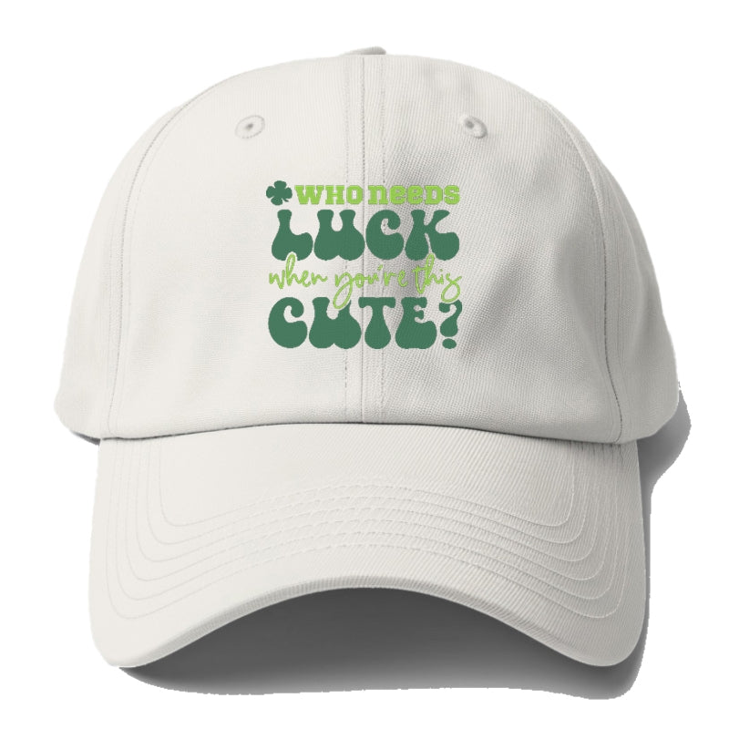 Who Needs Luck When Youre This Cute Hat