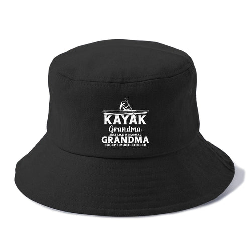 Kayak Grandma Just Like A Normal Grandma Except Much Cooler Bucket Hat