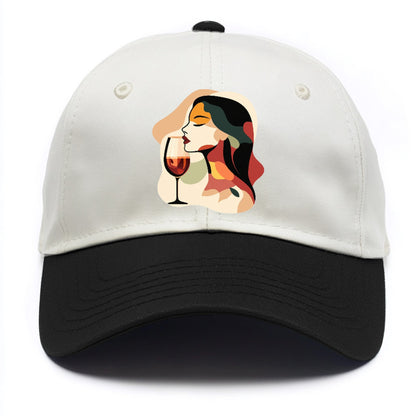 Abstract Wine Savor Hat