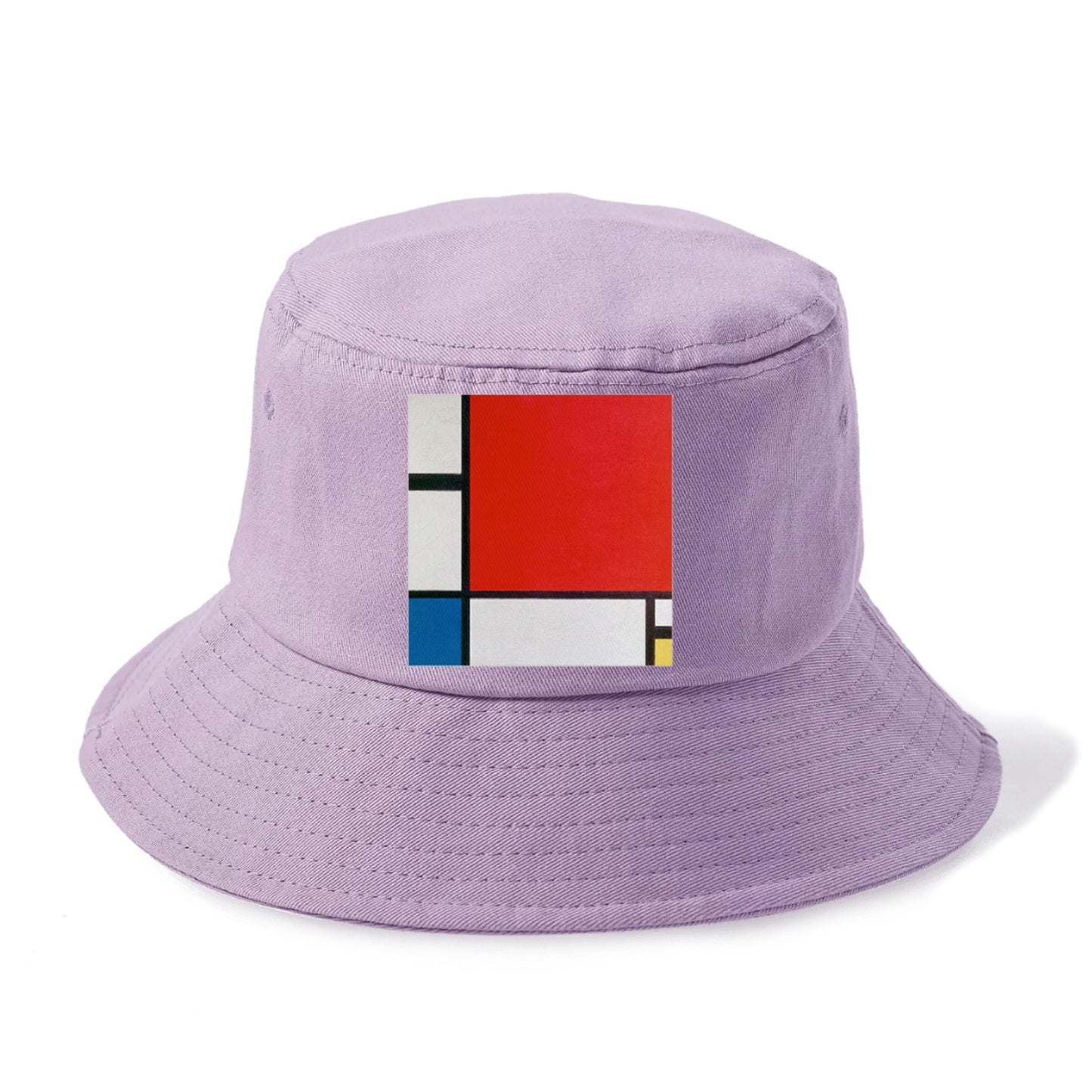 Composition with Red Blue and Yellow Hat