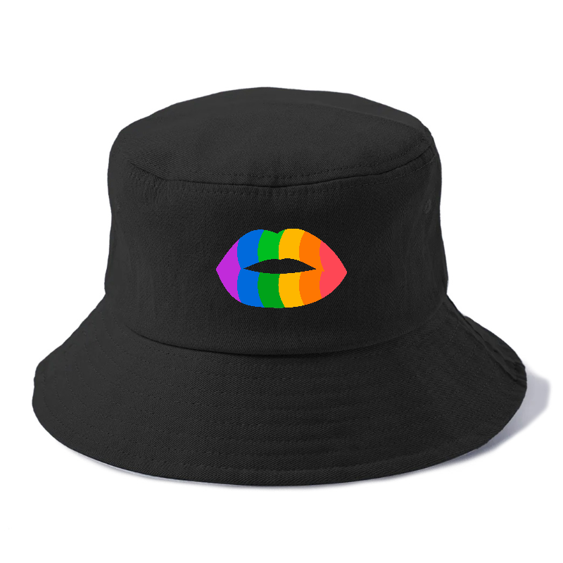 rainbow kiss Hat