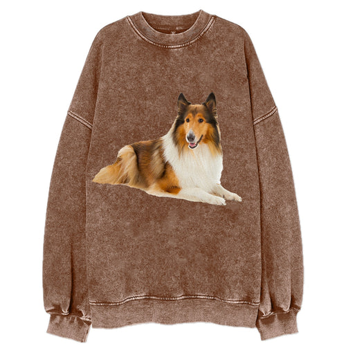 Rough Collie Vintage Sweatshirt