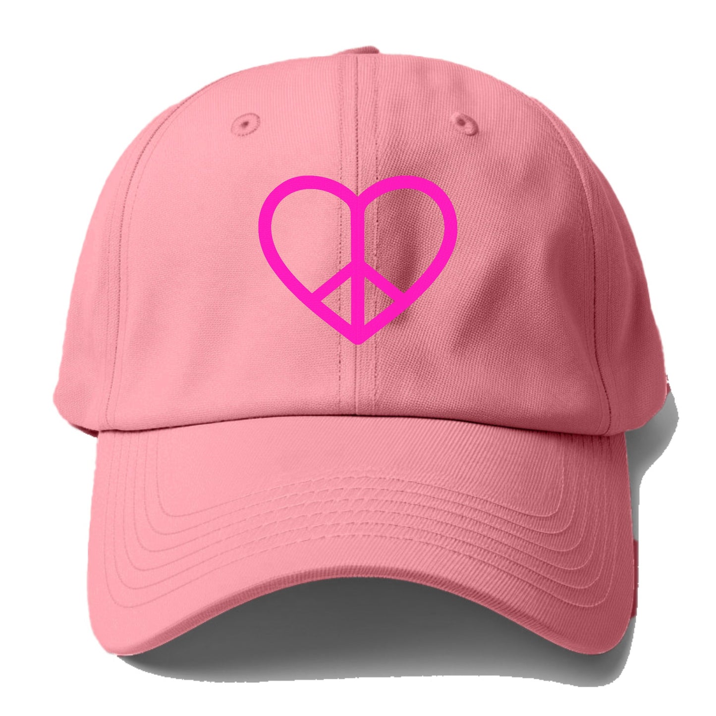 Retro 80s Heart Peace Sign Hat