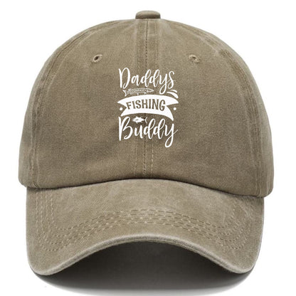 daddy's fishing buddy Hat