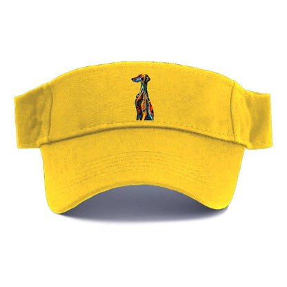 Vibrant Canine Elegance Hat