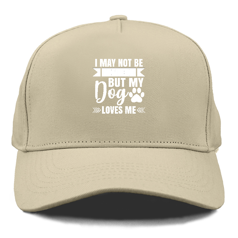 I may not be perfect but my dog loves me Hat