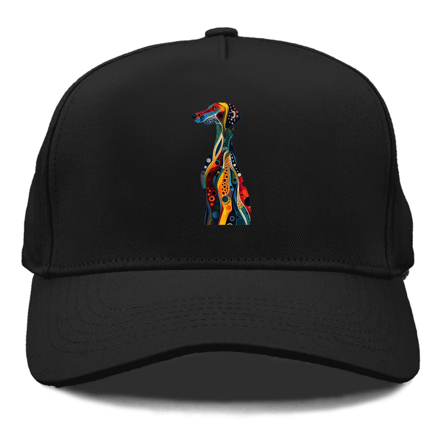 Vibrant Canine Elegance Hat