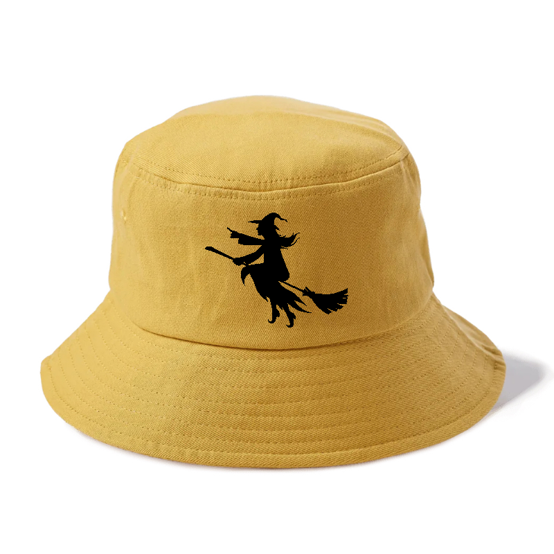 Witch On Broom 6 Hat