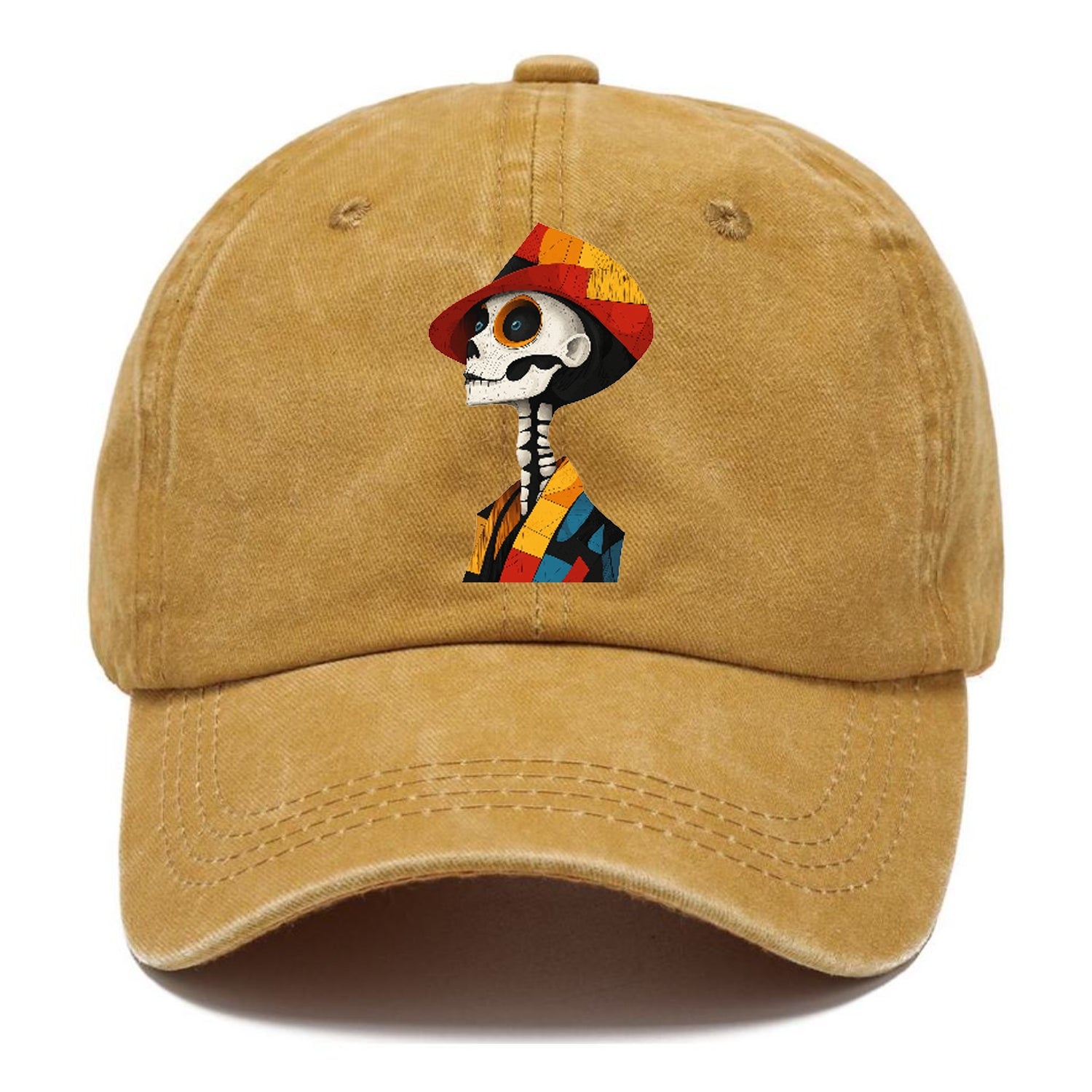 Vibrant Skeleton Hat