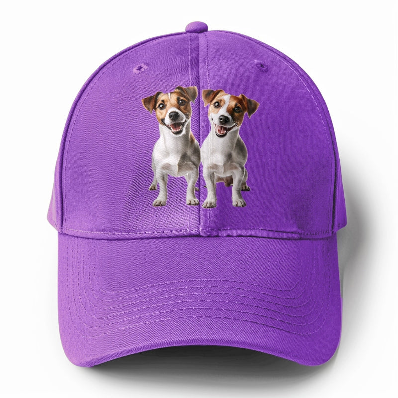 two jack russels Hat