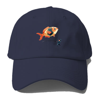 Big Catch  Man and Fish Hat