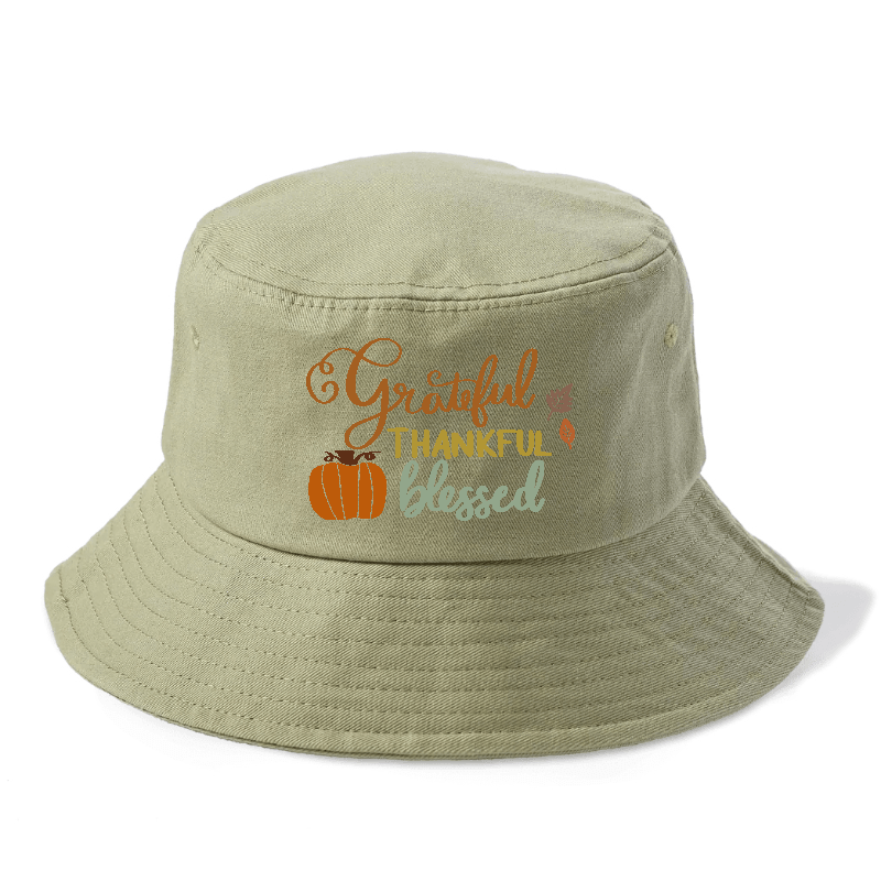 Grateful Thankful Blessed Hat