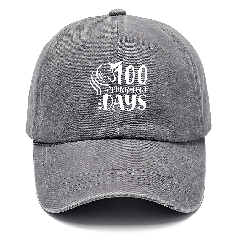 100 purr fect days Hat