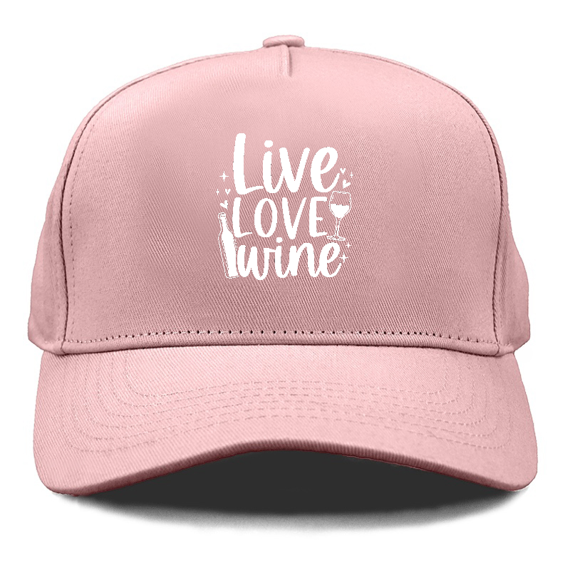 live love wine Hat