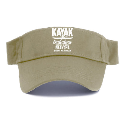 kayak grandma just like a normal grandma except much cooler! Hat