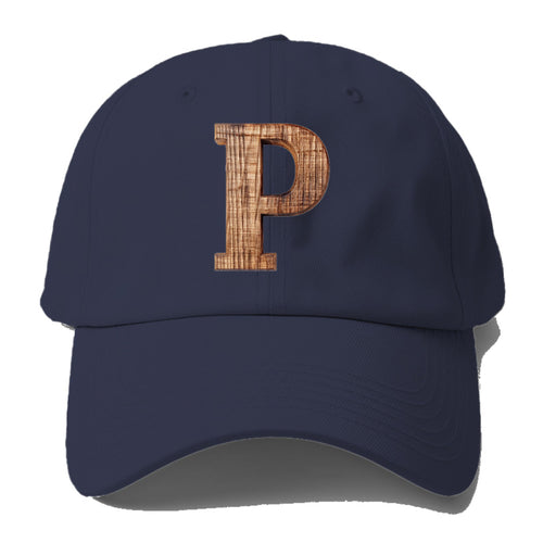 Letter P Baseball Cap